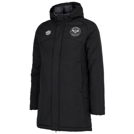 Chaquetas De Fútbol Umbro Brentford 22/23 Acolchado Jacket Negros | MX-81031