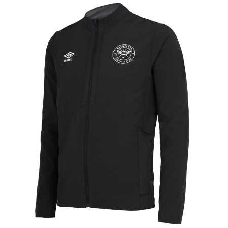 Chaquetas De Fútbol Umbro Brentford 22/23 Presentation Jacket Negros | MX-15084