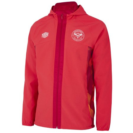 Chaquetas De Fútbol Umbro Brentford 22/23 Shower Jacket Junior Rojos | MX-34527
