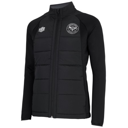 Chaquetas De Fútbol Umbro Brentford 22/23 Thermal Jacket Junior Negros | MX-25846