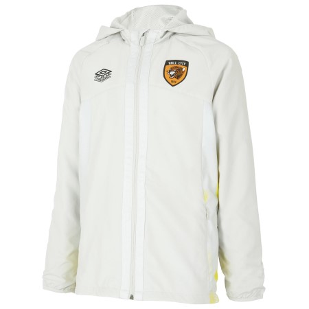 Chaquetas De Fútbol Umbro Hull City 22/23 Shower Jacket Junior Blancos Amarillos | MX-77596