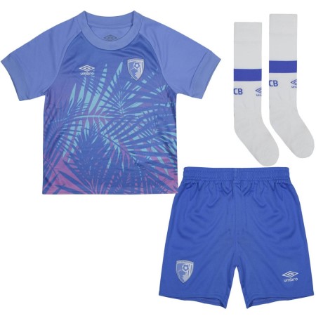 Camisetas De Fútbol Umbro AFC Bournemouth 22/23 Away Infant Kit Azules Oscuro Blancos | MX-60298