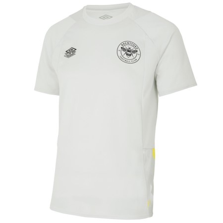 Camisetas De Fútbol Umbro Brentford 22/23 Entrenamiento Jersey Blancos Amarillos | MX-03828