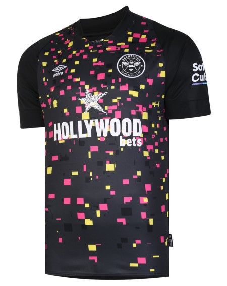 Camisetas De Fútbol Umbro Brentford 22/23 Third Jersey Negros | MX-84784