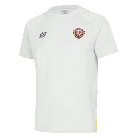Camisetas De Fútbol Umbro Dynamo Dresden 22/23 Entrenamiento Jersey Junior Blancos Amarillos | MX-08485