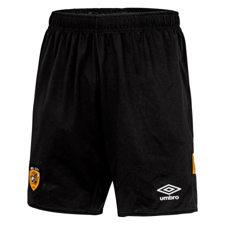 Pantalones Cortos De Fútbol Umbro Hull City 22/23 Home Corta Junior Negros | MX-19160