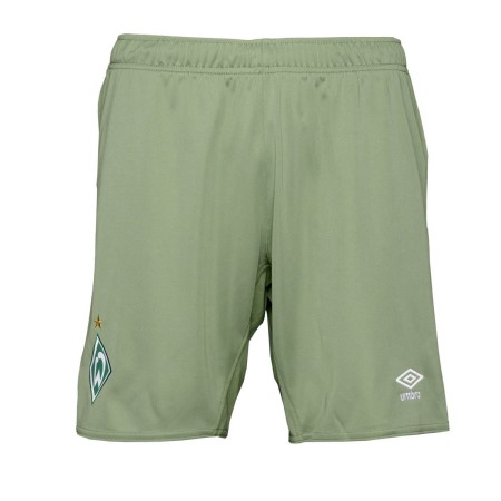 Pantalones Cortos De Fútbol Umbro Werder Bremen 22/23 Third Corta Junior Verde Oliva | MX-87659