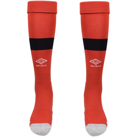 Calcetines De Fútbol Umbro AFC Bournemouth 22/23 Home Sock Rojos Negros | MX-19507