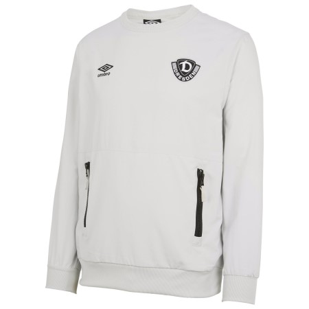 Sudaderas De Fútbol Umbro Dynamo Dresden 22/23 Travel Sweat Blancos | MX-01743
