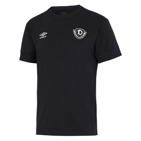 Camisetas De Futbol Umbro Dynamo Dresden 22/23 Travel Tee Negros | MX-60512