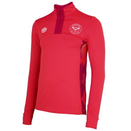 Camisetas De Futbol Umbro Brentford 22/23 Quarter Zip Top Rojos | MX-36462
