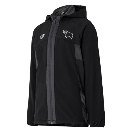 Camisetas De Futbol Umbro Derby County 22/23 Shower Jacket Negros | MX-78465