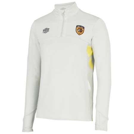 Camisetas De Futbol Umbro Hull City 22/23 Quarter Zip Top Blancos Amarillos | MX-13625