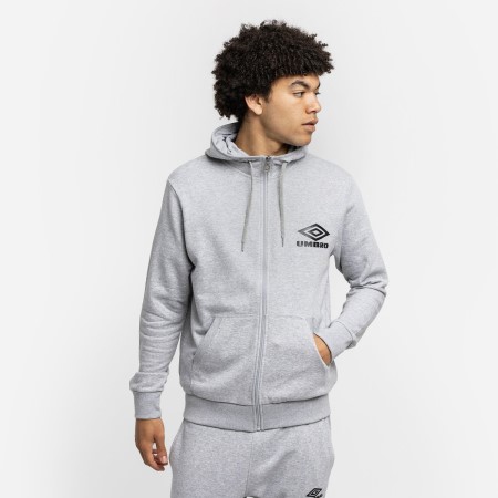Sudaderas Con Capucha Umbro Diamond ZT Hood Hombre Grises Negros | MX-30692