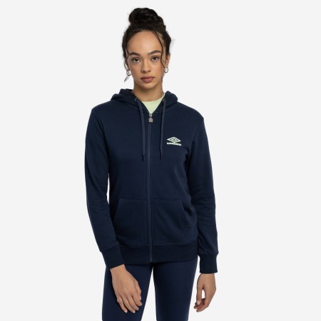 Sudaderas Con Capucha Umbro Diamond ZT Hood Mujer Azules | MX-52403