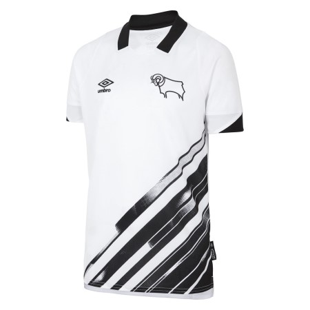 Jersey Umbro Derby County 22/23 Home Jersey Junior Blancos Negros | MX-37504