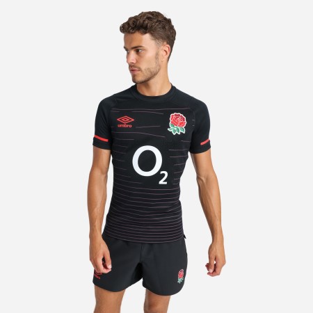 Jersey Umbro England Rugby 22/23 Alternate Pro Jersey Negros | MX-78400