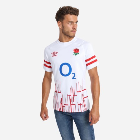 Jersey Umbro England Rugby 22/23 Home Replica Jersey Blancos Rojos | MX-75296