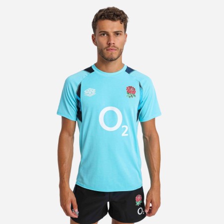 Jersey Umbro England Rugby 22/23 Relaxed Entrenamiento Jersey Azules Negros | MX-41210