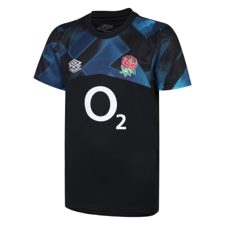 Jersey Umbro England Rugby 22/23 Warm Up Jersey Junior Negros Azules | MX-48166