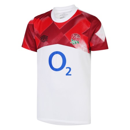 Jersey Umbro England Rugby 22/23 Warm Up Jersey Junior Blancos Rojos | MX-51535