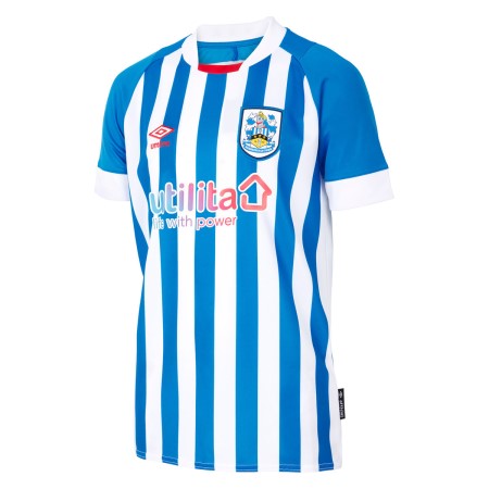 Jersey Umbro Huddersfield Town 22/23 Home Jersey Junior Azules Blancos | MX-94688