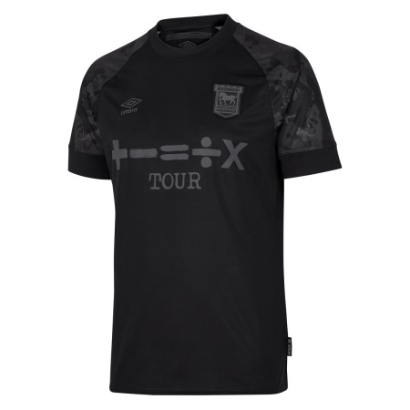 Jersey Umbro Ipswich Town 22/23 Third Jersey Negros Grises | MX-59423