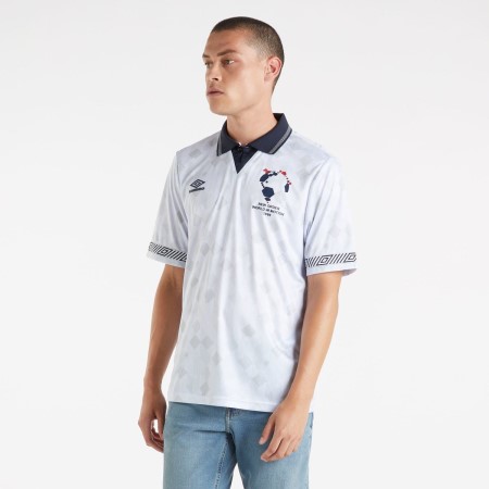 Jersey Umbro New Order Home Jersey Hombre Blancos Azul Marino Oscuro | MX-77214