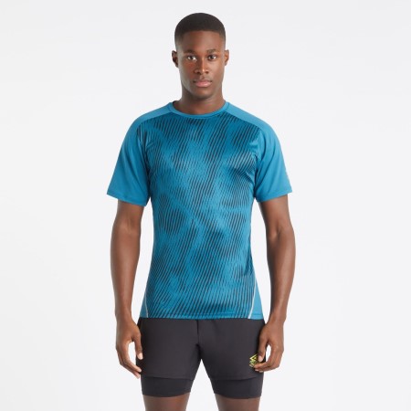 Jersey Umbro Pro Entrenamiento Elite Estampados Jersey Hombre Azules Coral | MX-91564
