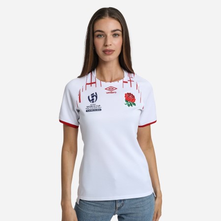 Jersey Umbro Red Roses 22/23 Rugby World Cup Home Replica Jersey Blancos | MX-67510