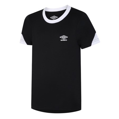 Jersey Umbro Total Entrenamiento Jersey Niños Negros Blancos | MX-43472