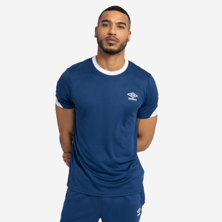 Jersey Umbro Total Entrenamiento Jersey Hombre Azul Marino Blancos | MX-65826