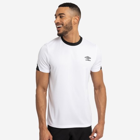 Jersey Umbro Total Entrenamiento Jersey Hombre Blancos Negros | MX-84936