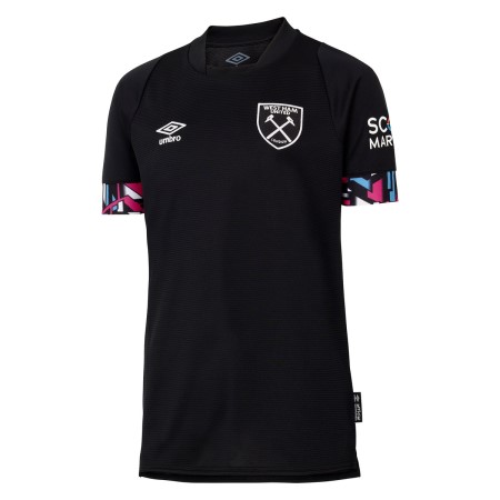 Jersey Umbro West Ham Utd 22/23 Away Jersey Junior Negros | MX-70278