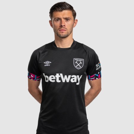 Jersey Umbro West Ham Utd 22/23 Away Jersey Negros Blancos | MX-97852