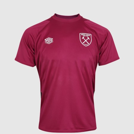 Jersey Umbro West Ham Utd 22/23 Entrenamiento Jersey Junior Rojos Rosas | MX-41865
