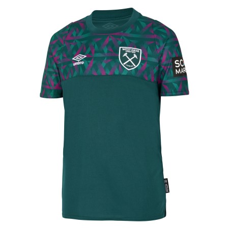 Jersey Umbro West Ham Utd 22/23 GK Home Jersey Junior Verdes | MX-61930