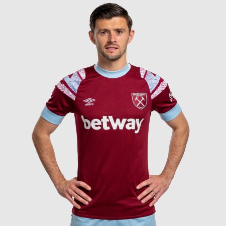Jersey Umbro West Ham Utd 22/23 Home Jersey Rojos Oscuro Azules | MX-11632