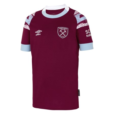 Jersey Umbro West Ham Utd 22/23 Home Jersey Rojos Oscuro Azules | MX-54948