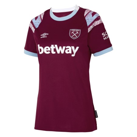 Jersey Umbro West Ham Utd 22/23 Home Jersey Rojos Oscuro Azules | MX-83525