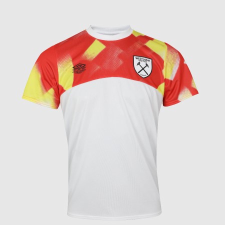 Jersey Umbro West Ham Utd 22/23 Warm Up Jersey Junior Blancos Coral | MX-82070