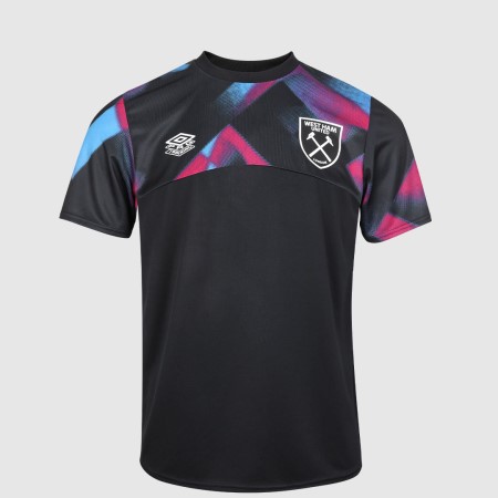 Jersey Umbro West Ham Utd 22/23 Warm Up Jersey Junior Negros Morados | MX-95466