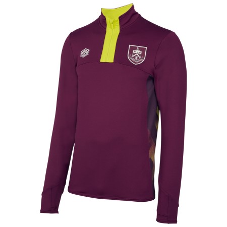 Camisetas De Manga Larga Umbro Burnley FC 22/23 Quarter Zip Top Morados Amarillos | MX-74139