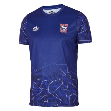 Camisetas De Manga Larga Umbro Ipswich Town 22/23 Warm Up Jersey Junior Azules Oscuro Blancos | MX-81272