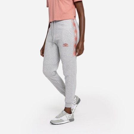 Pantalones Umbro Diamond Taped Jog Pant Mujer Grises Rosas | MX-93955