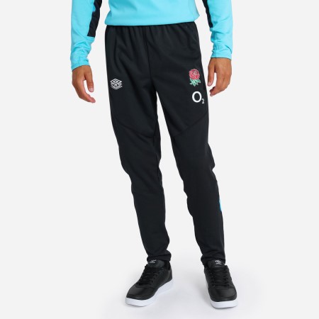 Pantalones Umbro England Rugby 22/23 Drill Pant Negros Azules | MX-25347