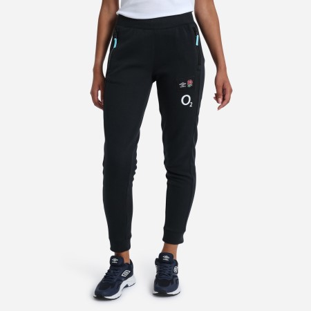 Pantalones Umbro England Rugby 22/23 Knit Pant Negros | MX-13691