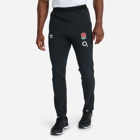 Pantalones Umbro England Rugby 22/23 Presentation Pant Negros | MX-98262
