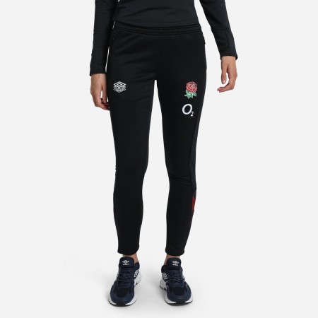 Pantalones Umbro England Rugby 22/23 Tapered Pant Negros Rojos Morados Oscuro | MX-22225