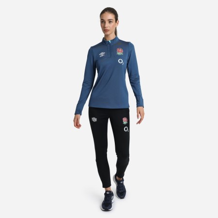 Pantalones Umbro England Rugby 22/23 Tapered Pant Negros Azules | MX-53619